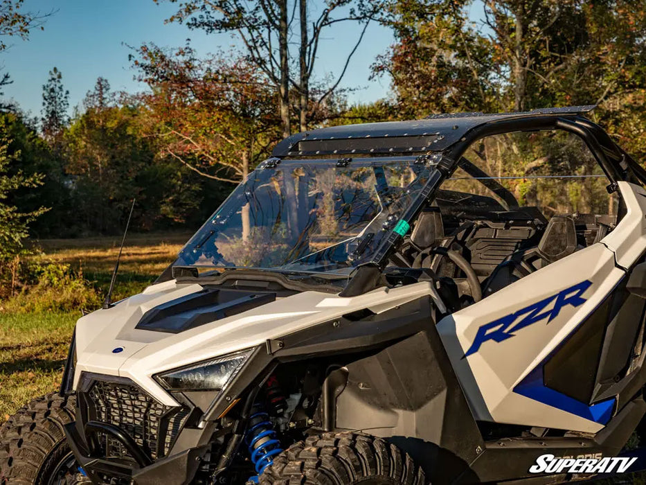 Polaris RZR Pro XP Scratch Resistant Flip Windshield