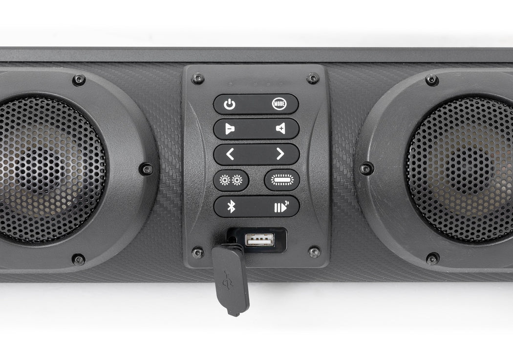 Bluetooth LED Sound Bar (8-Speaker) (Waterproof)