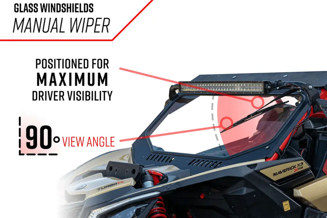 Can-Am Maverick X3 Glass Windshield